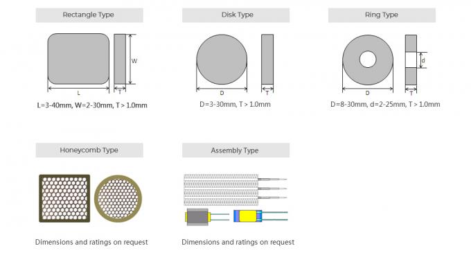 PTC Thermistor For Heatting