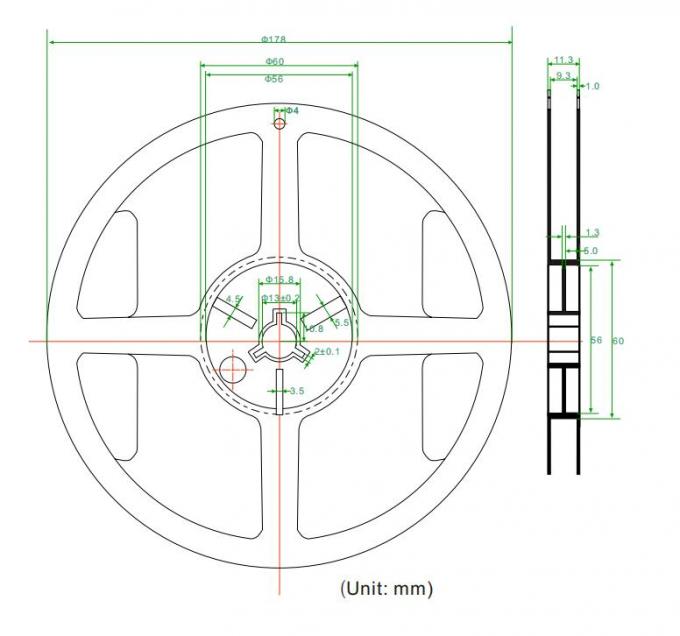 Electronic Components 1206 Surface Mount Fuses Miniature Chipe Type 5