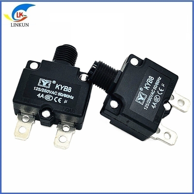 Direct Supply Overload Protector 88-4A Black Head Overload Protector Manual Reset DC Circuit Breaker