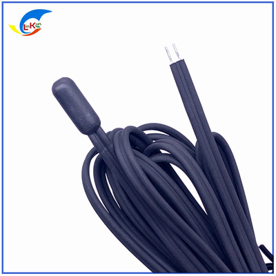 Aquarium Fish Tank Temperature Sensor TPE Injection NTC10K 100K Waterproof Temperature Probe Head Type NTC Thermistor