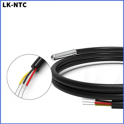 DS18B20 Waterproof Digital Thermal Probe 1M / 2M / 3M Temperature Sensor With XH2.54mm-3P For Various Temperatures Measurements