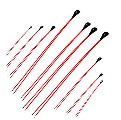 Industrial MF5A Temperature NTC Thermistor Stable Epoxy Enameled Wire