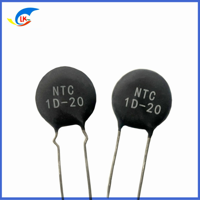 MF72 Series 1D-20 1 Ohm 10A 20mm 1D-20 Surge Current Suppression NTC Thermistor Suitable For High Power Power Supply