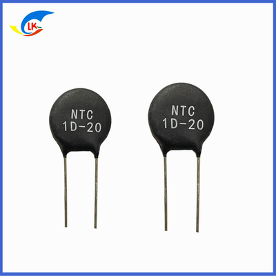 MF72 Series 1D-20 1 Ohm 10A 20mm 1D-20 Surge Current Suppression NTC Thermistor Suitable For High Power Power Supply