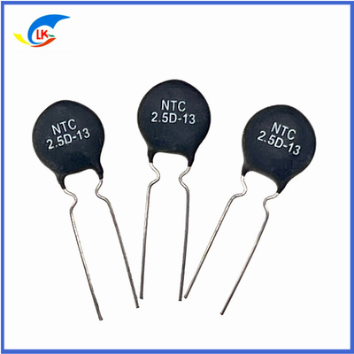 MF72  2.5D-13 Series NTC Power Thermistor   2.5 Ohm 6A 13mm Surge Current Suppression Suitable For Switching Power Supply