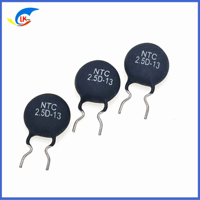 MF72  2.5D-13 Series NTC Power Thermistor   2.5 Ohm 6A 13mm Surge Current Suppression Suitable For Switching Power Supply