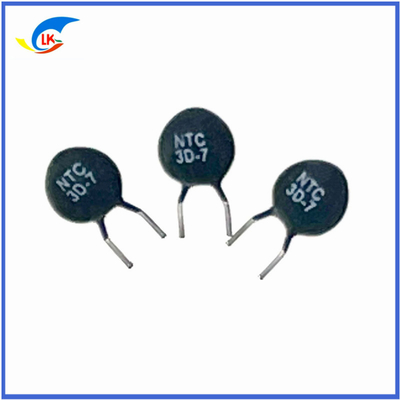 MF72 Power Type Series 3Ω 2.5A 7mm 3D-7 Inrush Current Suppression NTC Power Type Thermistor For Adapter Power Supply