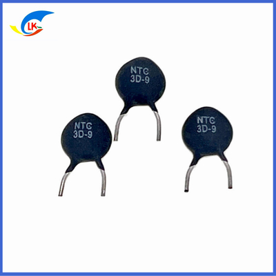MF72 3D-9 NTC Power Thermistor 3 Ohm 9mm For Household Appliances Surge Current Protection