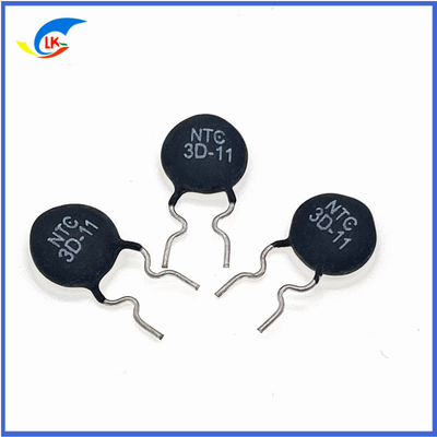 MF72 3D-11 Power Type Series 3 Ohm 5A 11mm 3D-11 Inrush Current Suppression NTC Power Type Thermistor For Adapter Power Supply