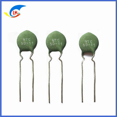 Green MF72 Power Series 5D-11 SCK054 NTC Thermistor For UPS Power Surge Current Suppression