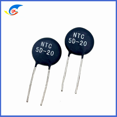 MF72 5D-20 Ohm 7A 20mm Inrush Current Suppression NTC Thermistor For High Power Supply Equipment