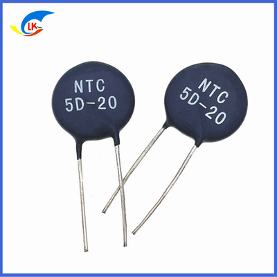 MF72 5D-20 Ohm 7A 20mm Inrush Current Suppression NTC Thermistor For High Power Supply Equipment