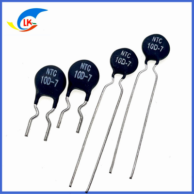 7mm Series NTC Power Thermistor MF72 10D-7 For Energy-Saving Lamp Ballast Inrush Current Suppression