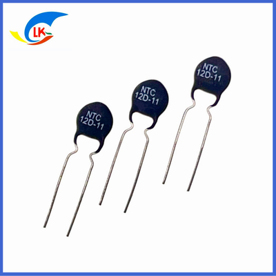 12 Ohm 3A NTC Thermistor MF72 Series 11mm 12D-11 Inrush Current Suppression For Power Supply