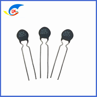 MF72 20D-7 NTC Power Thermistor 20 Ohm 1A 7 Mm For LED Power Ballast Inrush Current Suppression