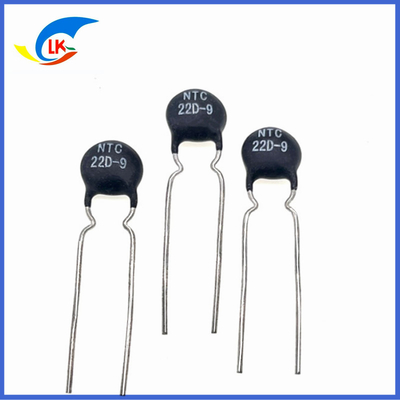 MF72 Series 22D-9 NTC Thermistor 22 Ohm 1.5A 9mm For Suppressing Inrush Current Power Supply