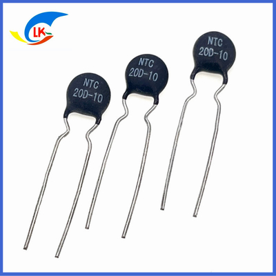 MF72 Series 22D-9 NTC Thermistor 22 Ohm 1.5A 9mm For Suppressing Inrush Current Power Supply