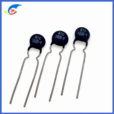 Customized 100D-9 MF72 Power 0.8A 9mm 100 Ohm 100D-9 Inrush Current Suppression For Power Circuit