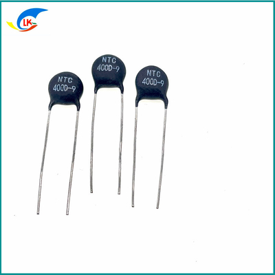 MF72 400D-9 NTC Thermistor 0.2A 9mm 400 Ohm E For Power Circuit Inrush Current Suppression