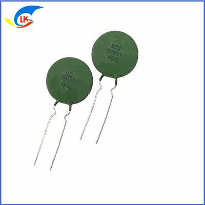 MZ21-24mm 3-6 OHM RoHS Lightweight PTC Thermistor for Overcurrent Protection Stable Positive Thermal Coefficient Thermistor
