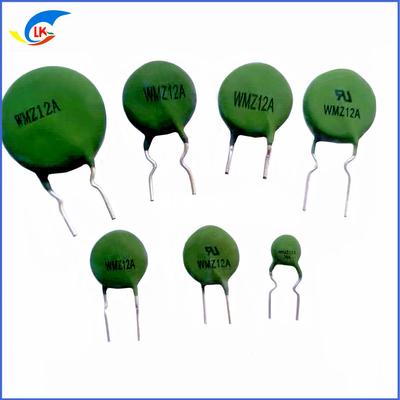 MZ21-24mm 3-6 OHM RoHS Lightweight PTC Thermistor for Overcurrent Protection Stable Positive Thermal Coefficient Thermistor
