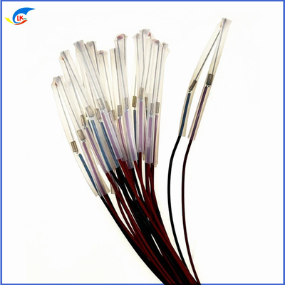 High Temperature Resistant Resistance MF58 Glass Processing Type 10K 50K 100K Suitable For Hair Straightener NTC Thermis
