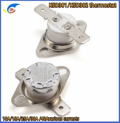 KSD302 Series 250V 16A/30A Thermostat Protector High Current Temperature Control Switch