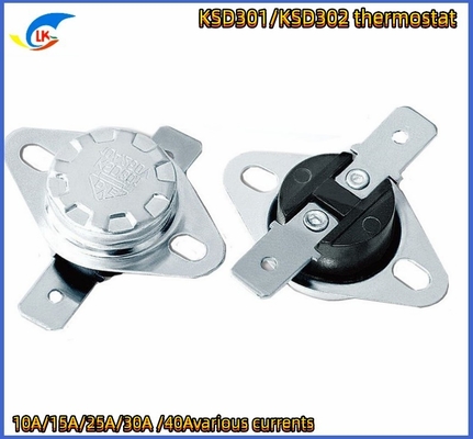 KSD302 Series 250V 16A/30A Thermostat Protector High Current Temperature Control Switch