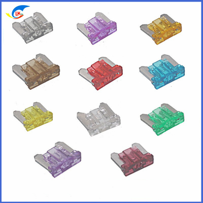 Blade Mounting 1A-40A 58V DC ATT Auto Blade Fuse 40A Automotive Fuse Car Low Profile Blade Fuse