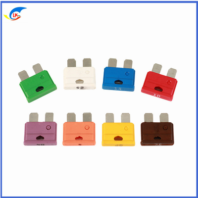 PBT High Temperature Flame Retardant Car Medium Size Fuse 5A-35A Environmentally Friendly High Temperature Resistant Car