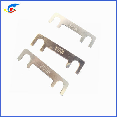 ANG-H2 Fork Bolt Car Fuse Spiral Flat Plate Fuse 30-200A Zinc Alloy Material