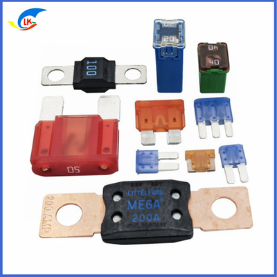 Littelfuse 0895 Series Low Back JCASE Rated 58V Box-Style Automotive Fuses0895020.Z 0895025.Z 0895030.Z 0895040.Z 089505