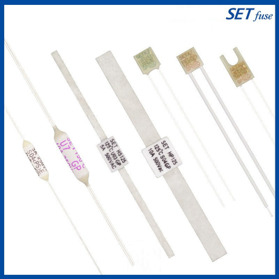 SET Series Thermal Fuse 15/16A 125V 115℃ SET Radial Alloy Type Fuse Square Box Fuse