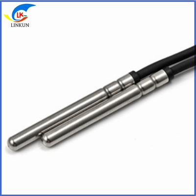 Roll Groove Injection Molded NTC Temperature Sensor IP68 Waterproof Thermal Temperature Probe 50K3950 Accuracy 1%