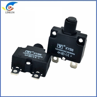 Direct Supply Overload Protector 88-4A Black Head Overload Protector Manual Reset DC Circuit Breaker