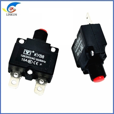 Provide Overload Protector 88-15A Red Head Overload Protector Manual Reset DC Circuit Breaker