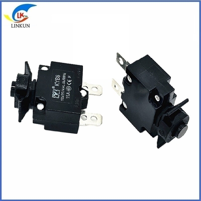 Manufacturers Supply Overload Protector 88-15A Red Head Overload Protector Manual Reset DC Circuit Breaker