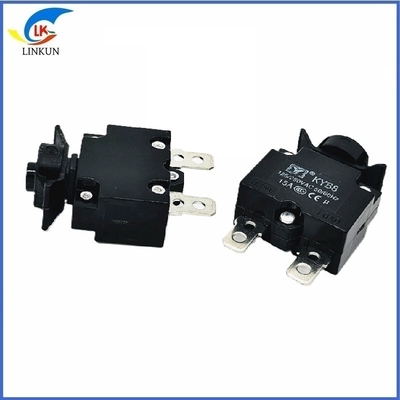 Manufacturers Supply Overload Protector 88-15A Red Head Overload Protector Manual Reset DC Circuit Breaker