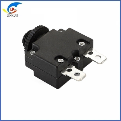 Overload Protector 45A98 Type Bakelite Current Overcurrent Protector Black Head With Nut Gasket