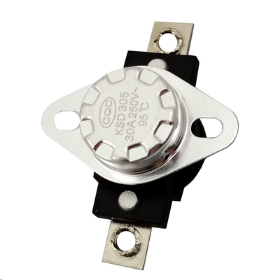 KSD305 Bimetallic Thermostat Temperature Control Switch 40A Manual Reset Overheat Protector