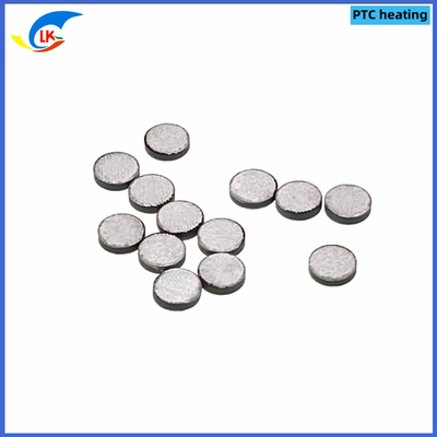 8*2mm Silver Coating PTC Thermistor Chip 120 Ohm 105 DegC MZ4-08BB121H-105X Round Heating Element