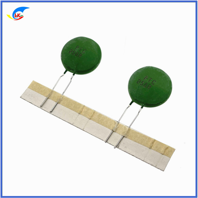 MZ21-24mm 3-6 OHM RoHS Lightweight PTC Thermistor for Overcurrent Protection Stable Positive Thermal Coefficient Thermistor