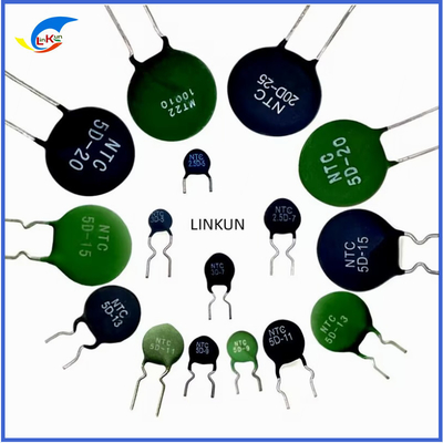 MF72 Series 1D-20 1 Ohm 10A 20mm 1D-20 Surge Current Suppression NTC Thermistor Suitable For High Power Power Supply