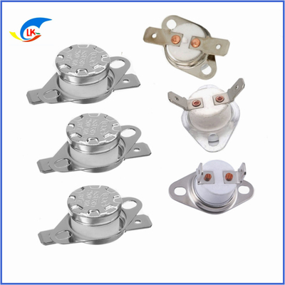 Temperature Switch KSD301 250V 10A 0C-300C Thermal Disk KSD Bimetallic Thermostat