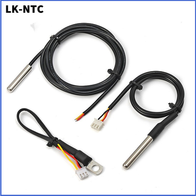 DS18B20 Waterproof Digital Thermal Probe 1M / 2M / 3M Temperature Sensor With XH2.54mm-3P For Various Temperatures Measurements