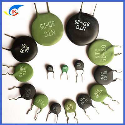 MF72  3D-25 Power NTC Thermistor 3 Ohm 9A 25 Mm Suitable For High Power Supply Surge Current Suppression