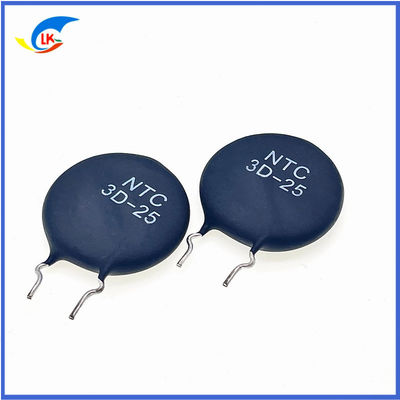 MF72  3D-25 Power NTC Thermistor 3 Ohm 9A 25 Mm Suitable For High Power Supply Surge Current Suppression