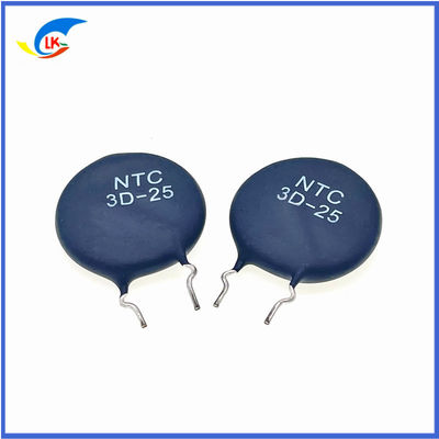 MF72  3D-25 Power NTC Thermistor 3 Ohm 9A 25 Mm Suitable For High Power Supply Surge Current Suppression