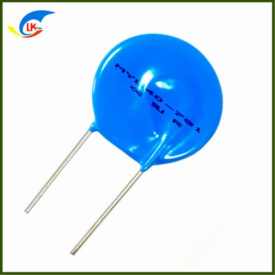 Zinc Oxide Lightning Protection Type 40mm Varistor MYL 40-781K 780V Round Copper Wire Foot