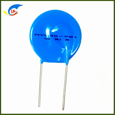 Zinc Oxide Lightning Protection Type 40mm Varistor MYL 40-781K 780V Round Copper Wire Foot